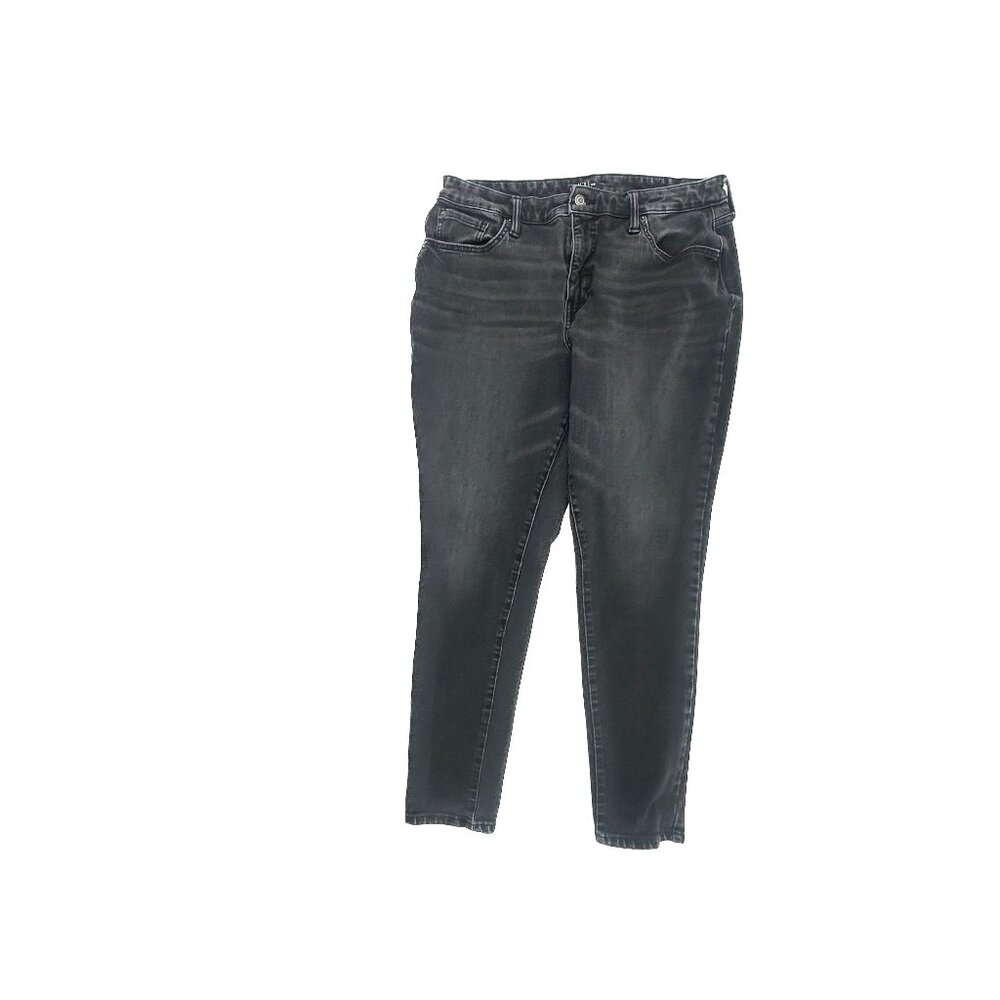 Time And Tru Curvy Skinny Women's size‎ 12P Black Denim jeans
